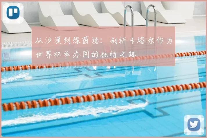 从沙漠到绿茵场：剖析卡塔尔作为世界杯举办国的独特之路