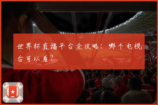 世界杯直播平台全攻略:哪个电视台可以看?
